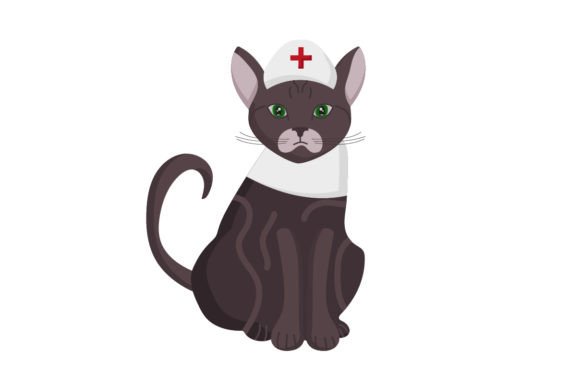 Brown Tubby Cat Nurse: Crafts & Animals