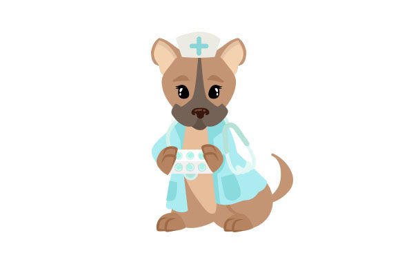 Bulldog Nurse: Crafts & Animals Design
