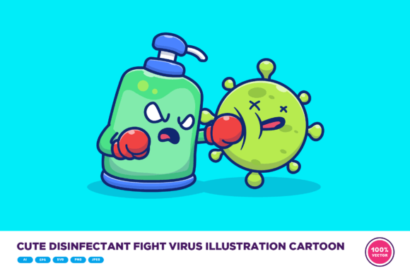 Cute Disinfectant Fight Virus: A Designer’s Review