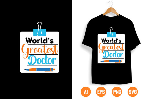 Doctor T-shirt Design 12: Graphics & Print Templates