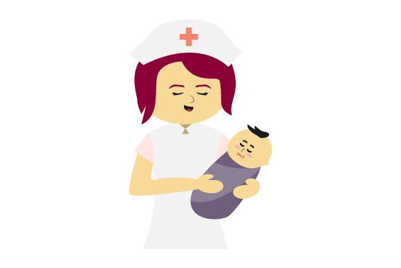 Medical Crafts: Nurse & Baby Graphic Review