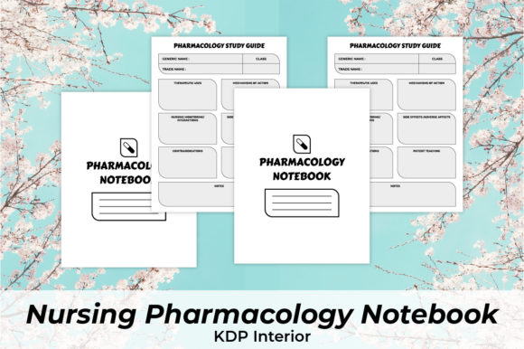 Nursing Pharmacology Guide KDP Interior Graphics