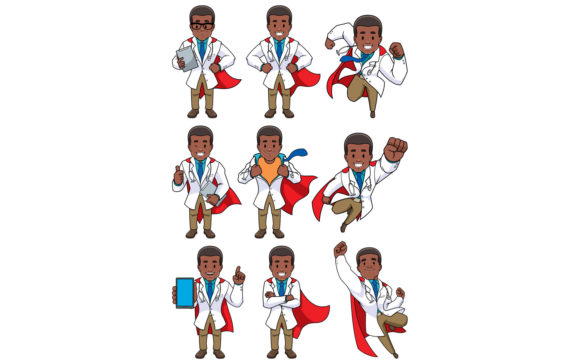 Super Doc African: Graphics and Illustrations